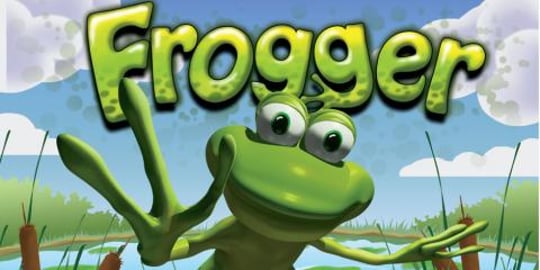 Classic gaming action with Frogger on the Atari ST