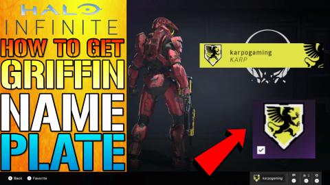 Halo Infinite: AWESOME! "GRIFFIN" Nameplate How To Get It...