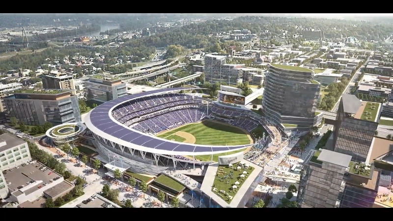 Look: Royals release renderings for potential new stadium