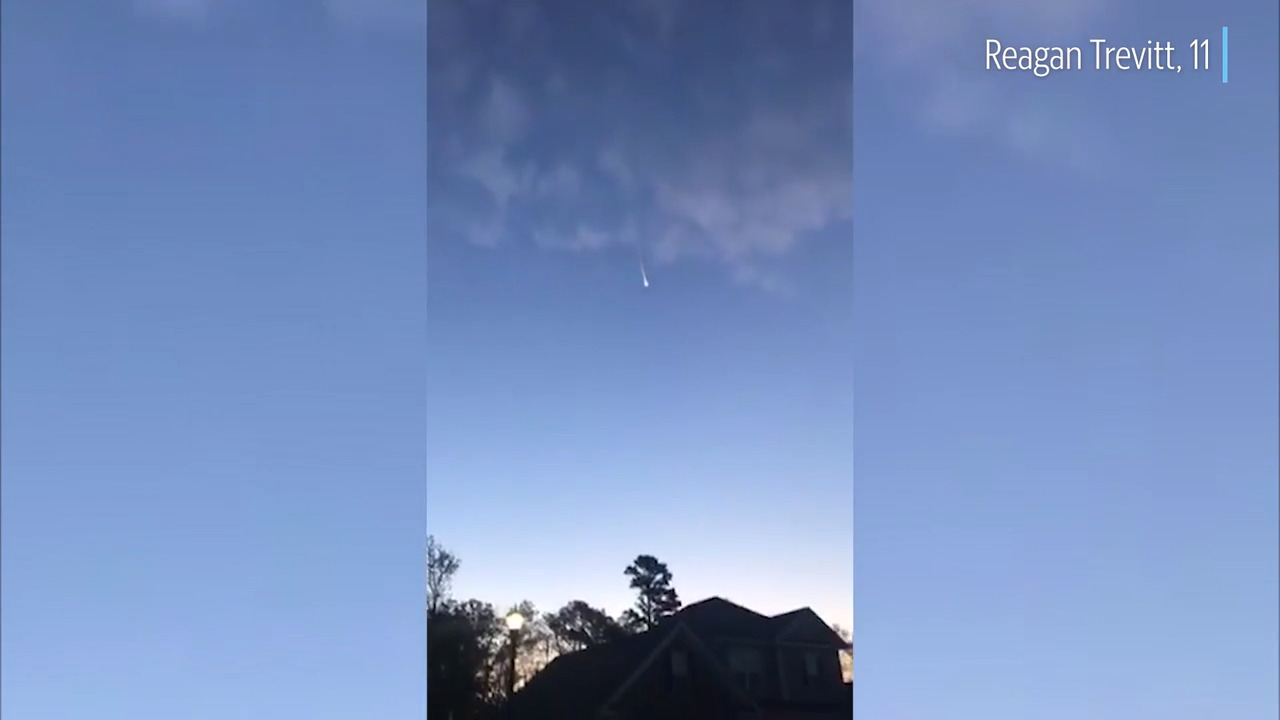 Videos show meteor light up sky in the Carolinas Charlotte Observer