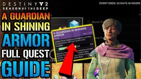 Destiny 2: "A Guardian In Shining Armor" FULL QUEST GUIDE...