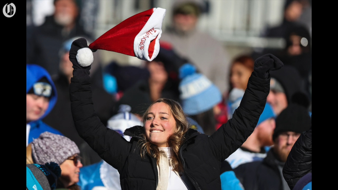 Detroit Lions face Carolina Panthers in coldest game in Bank of America  Stadium history