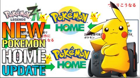 Pokémon Legends: Z-A NEW Pokémon Home Update Is Finally...