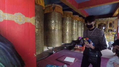 Prayer Wheels of Dali Monastery | Darjeeling | West Benga...