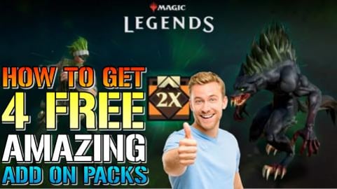 Magic Legends: How To Get 4 FREE Amazing Add On Packs! Sk...