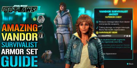 Star Wars Outlaws: "Vandor Survivalist" Armor Set Is AMAZ...