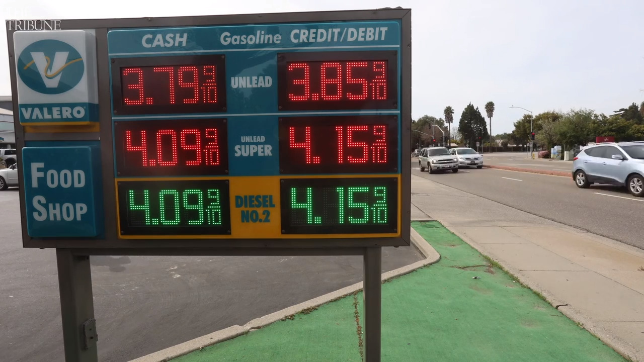 Gasoline prices continue to fall in Sacramento, California Sacramento Bee
