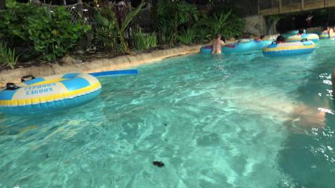 Typhoon Lagoon - Castaway Creek Lazy River - 4k