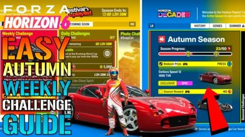 Forza Horizon 6_ EASY AUTUMN _Festival Playlist_ Guide! H...