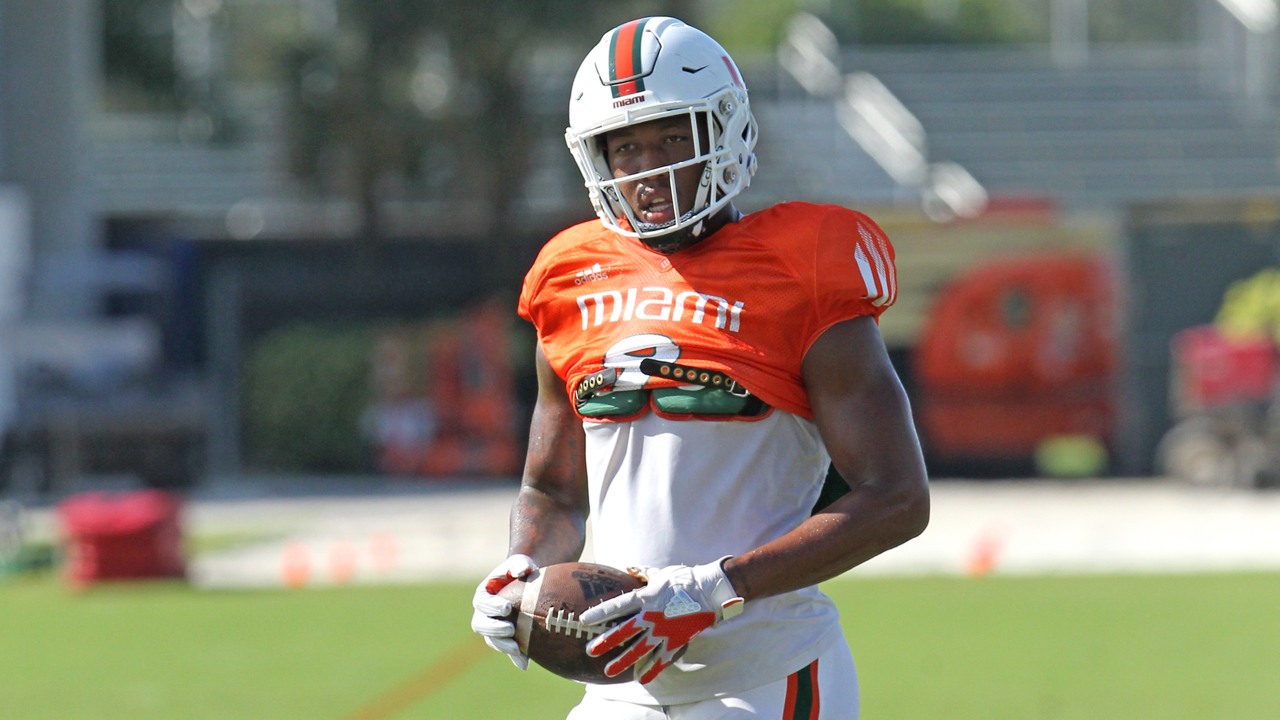 Miami Hurricanes DEs and Brevin Jordan Sporting News All-Americans