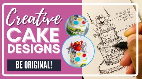 Create Unique Cake Designs in 3 Simple Steps!