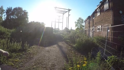 Abandoned activity centre looks like a ghost town