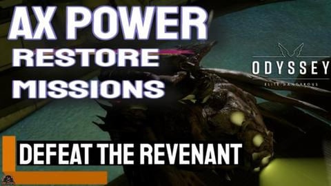 How to complete AX POWER RESTORE Missions with Thargoids ...