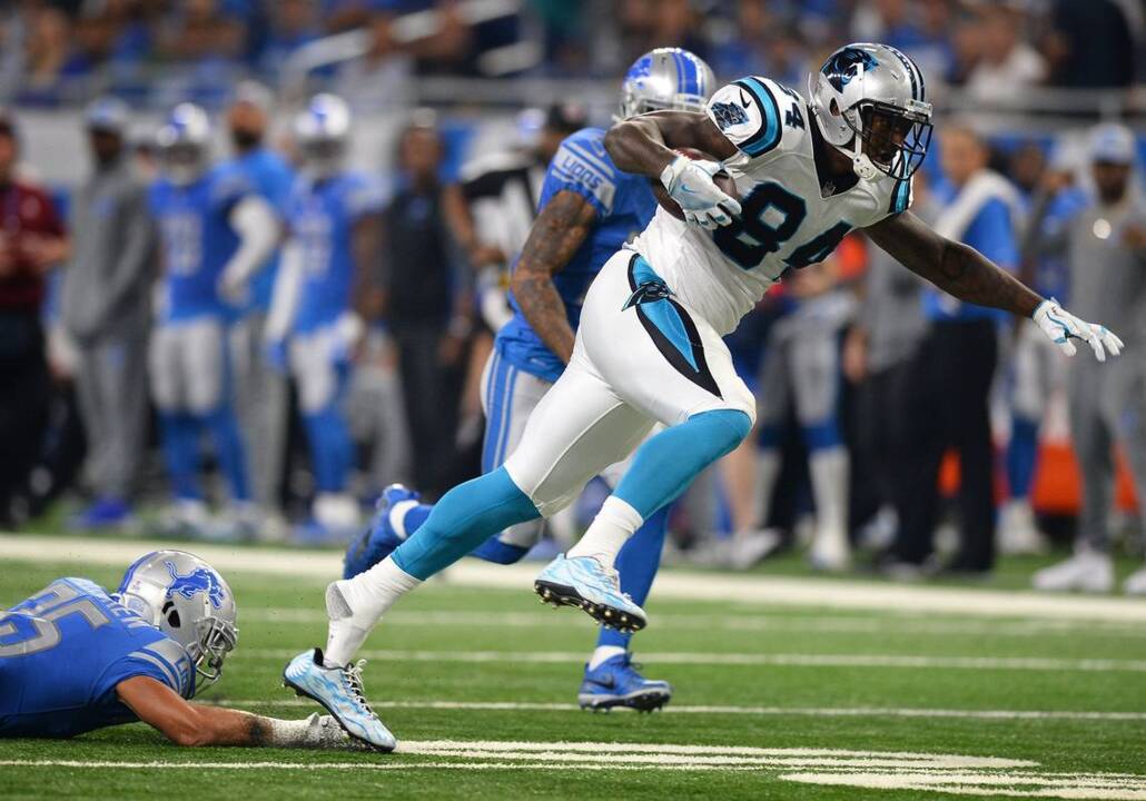 Cam Newton's 3 TD passes help Panthers beat Lions 27-24