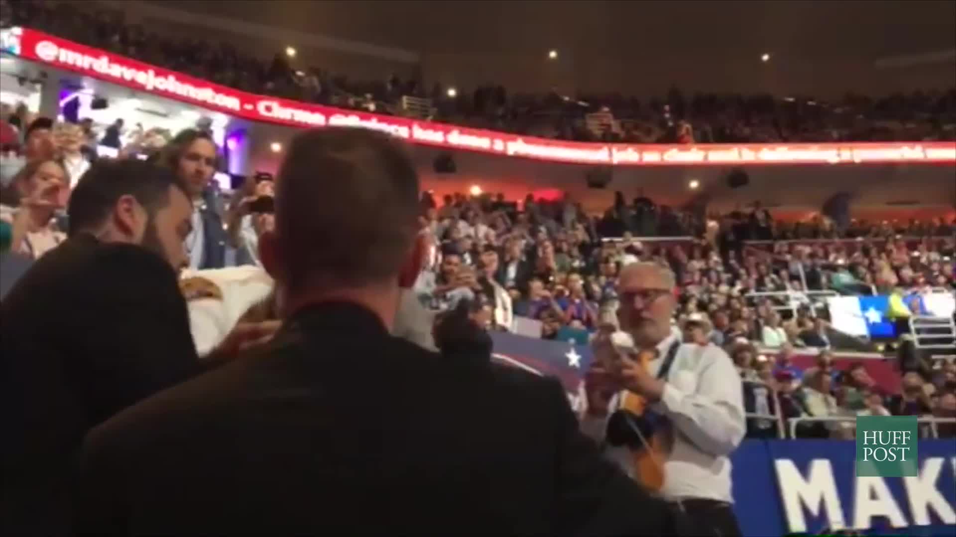 A Protester Somehow Managed To Disrupt Donald Trump's RNC Speech ...