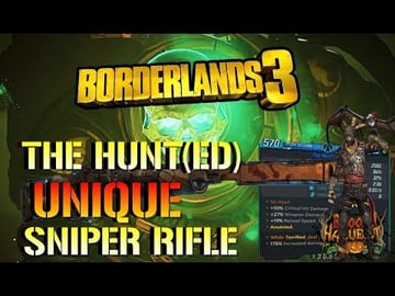 Borderlands 3: The HUNT(ED) Unique ANOINTED! Sniper Rifle...