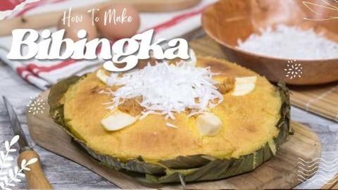 Bibingka (Filipino Rice Cake)