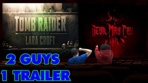 2 Guys 1 Trailer REACTS! - Devil May Cry/Tomb Raider: The...