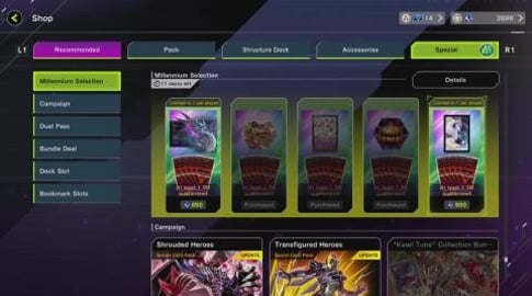 Yu-Gi-Oh! Master Duel opening light and darkness dragon c...
