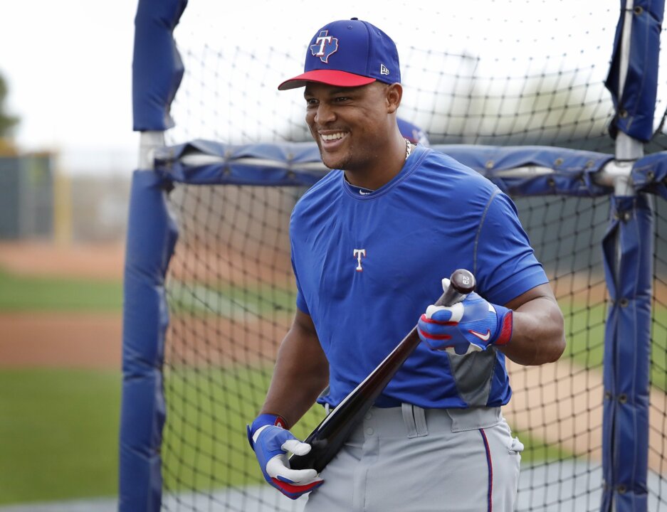 Texas Rangers shortstop Elvis Andrus, who hasn't cut his hair