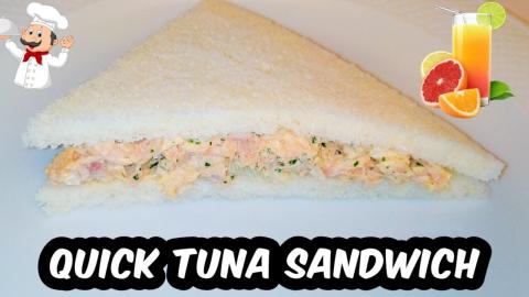 Quick Tuna Sandwich.