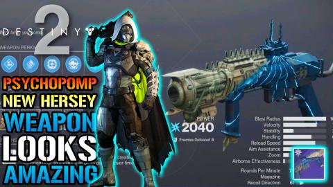 Destiny 2: "PSYCHOPOMP" NEW Hersey Weapon Looks Amazing! ...