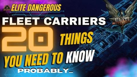 All you need to know about Fleet Carriers in Elite Danger...