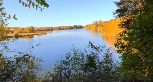 Autumn on the Rideau River, Canada 