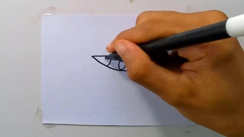 Drawing mummy graffiti shorts