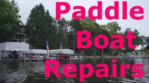 Replacing Chain On Paddle King Paddle Boat