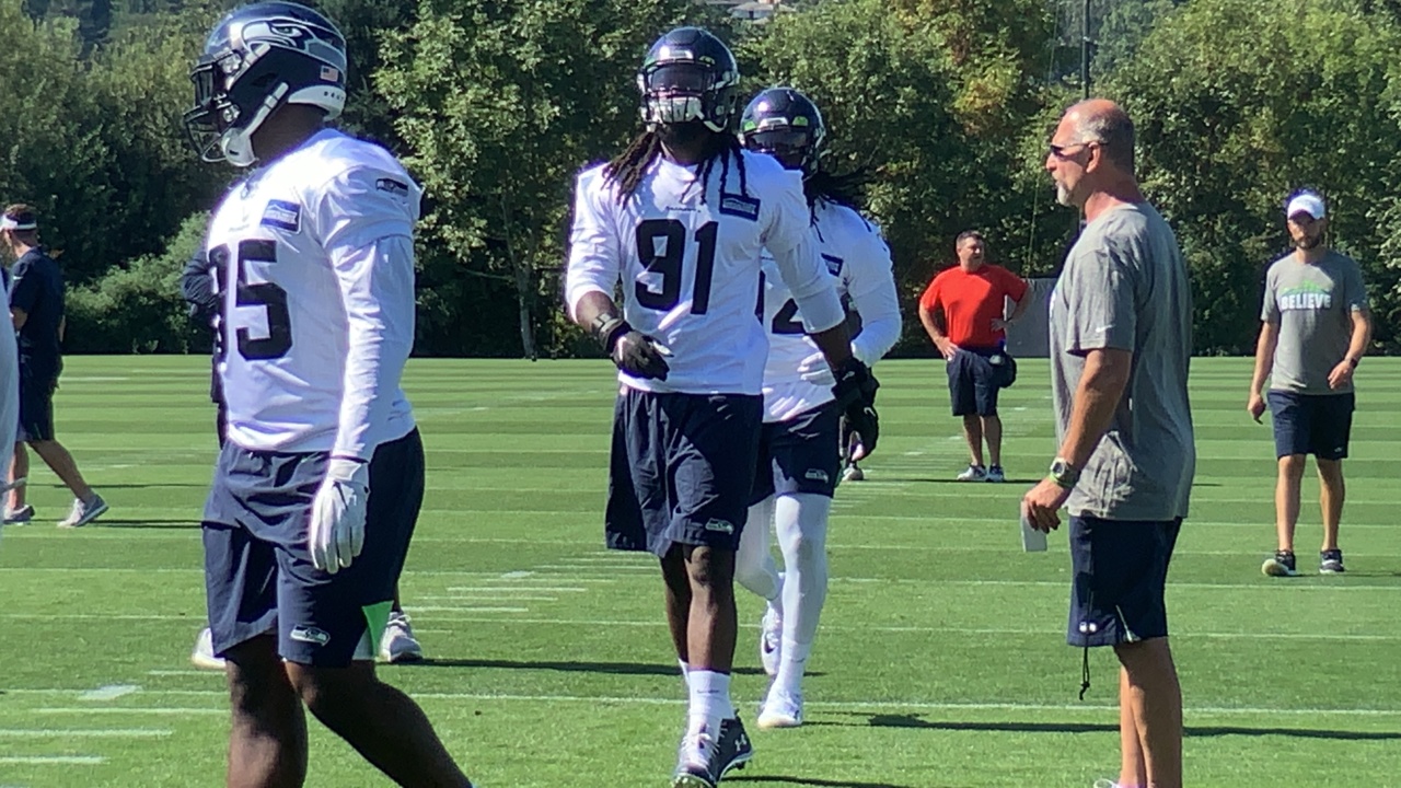 What pass-rush issue? Jadeveon Clowney, Ziggy Ansah, L.J. Collier practice  for opener