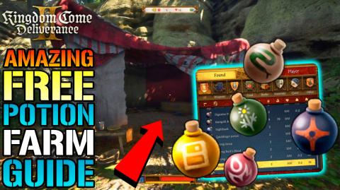 Kingdom Come Deliverance 2: Amazing Potion FARM Guide! Ho...