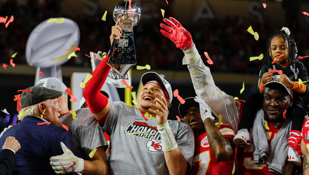 Kansas City Chief's Lombardi Trophy makes stop in Topeka