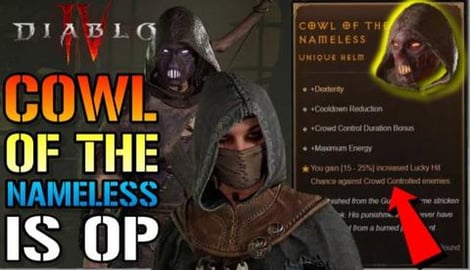 Diablo 4: "Cowl Of The Nameless" Is Amazing! How To Incre...