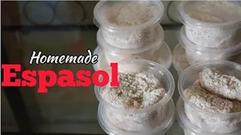 How to Make Homemade Espasol (pang negosyo) _ Filipino Re...