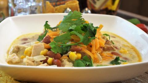 White Chicken Chili | It's Only Food with Chef John Polit...