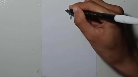Drawing little sasuke