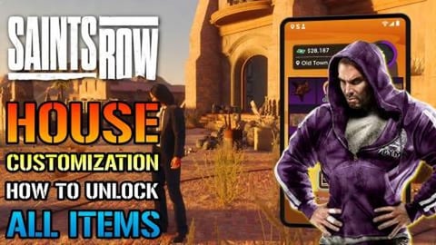 Saints Row: House Customization Showcase! How To UNLOCK A...