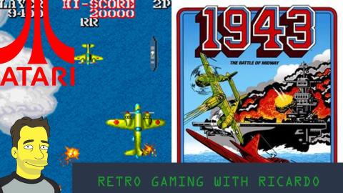 Classic gaming action with 1943 for the Atari ST