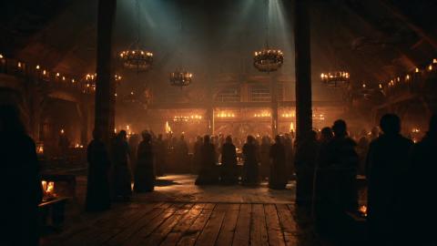 MIDNIGHT SUN Viking Ambience for Relaxing  Medieval Music...