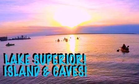CAVES & KAYAKING || Apostle Islands || Lake Superior || P...