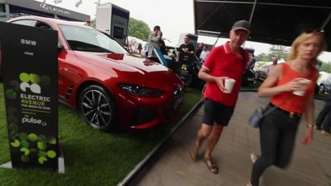 The New BMW i4 Electric Gran Coupe | Goodwood Festival of...