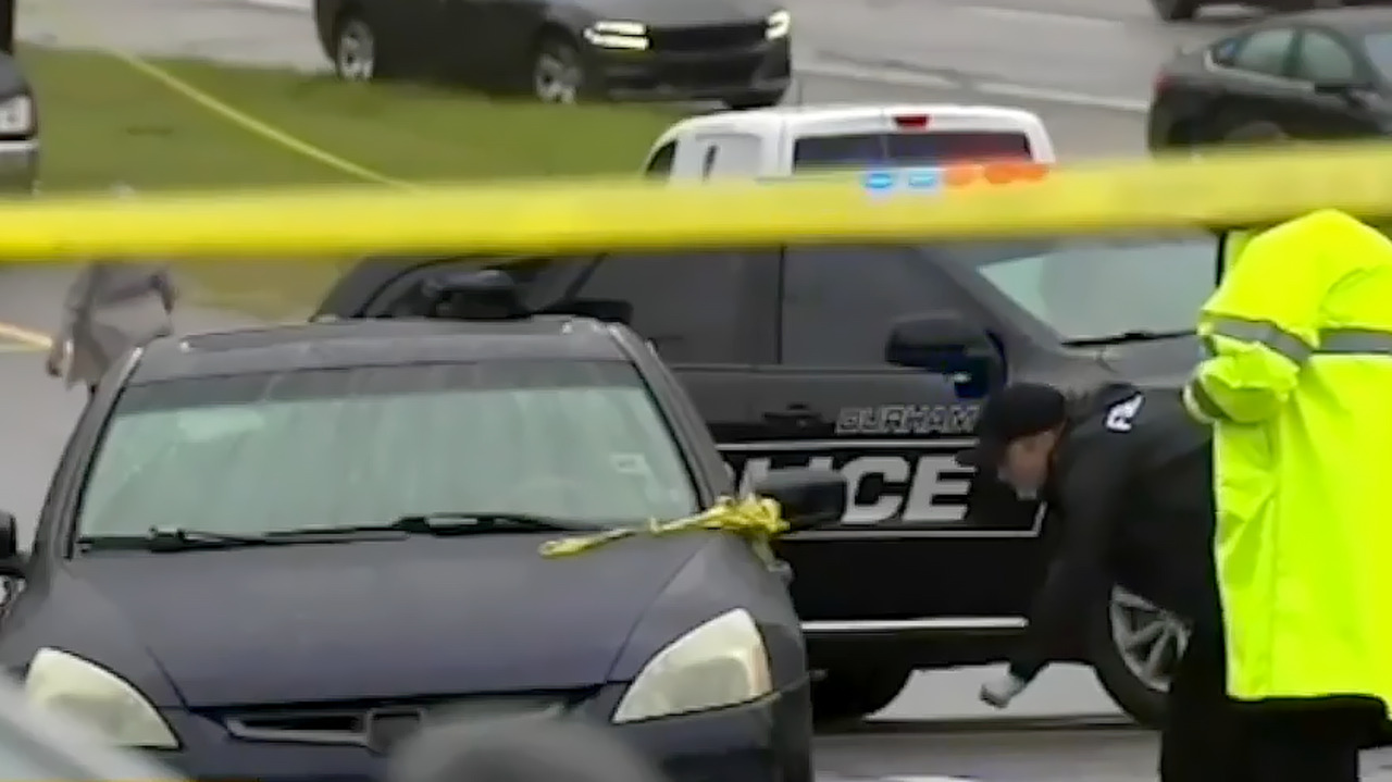 Durham man found shot in his car off I85 at Hillandale Road Raleigh