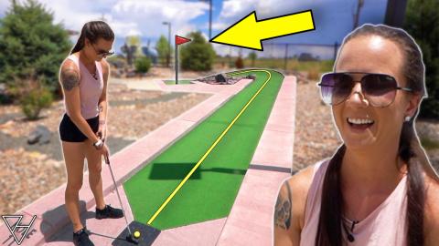 I Can't Believe You Did That! - INSANE Mini Golf Hole In ...
