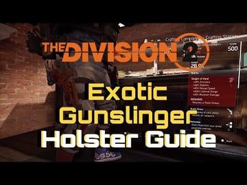 The Division 2 | Exotic Holster Guide | Easy Black Tusk S...