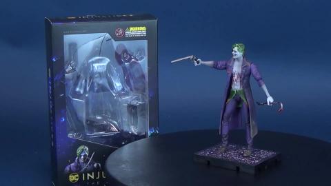 Hiya Toys Injustice 2 The Joker Equisite Mini Figure Revi...