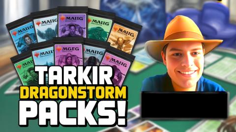 MTG Opening 7 Tarkir Dragonstorm booster packs!