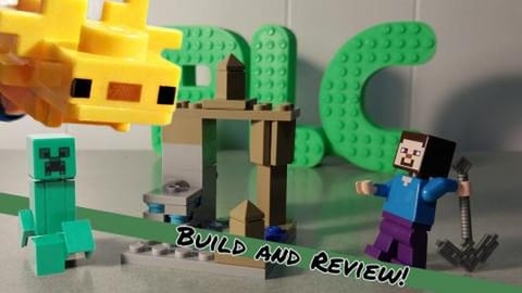 Lego Minecraft | The Dripstone Cavern | 30647 | Build and...