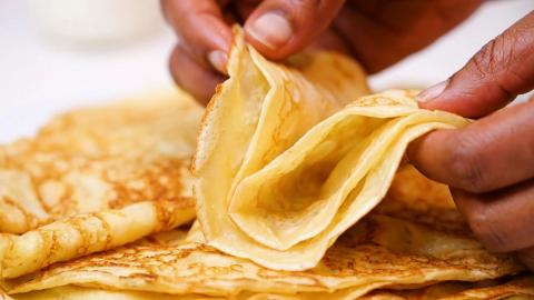 Let's Make Some Soft And Thin Pancakes/Crepes.