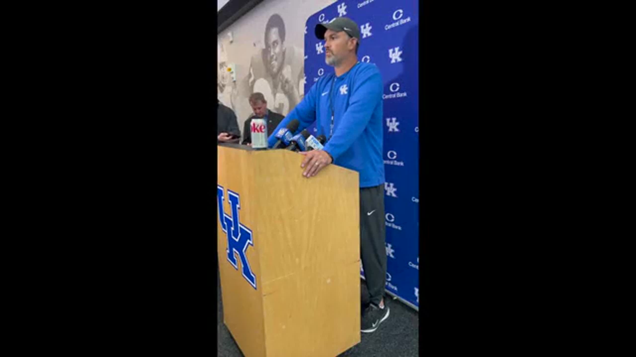 Brad White Rapper Kentucky defensive coordinator Brad White speaks to the 'big challenge ...